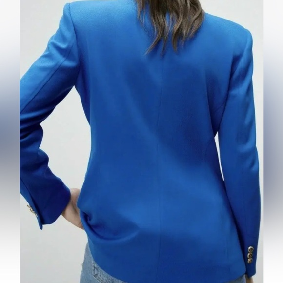 Zara Bloggers Favorite Double Breasted Blazer - Picture 3 of 12
